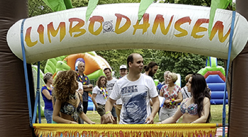 Limbodans als openingsdans